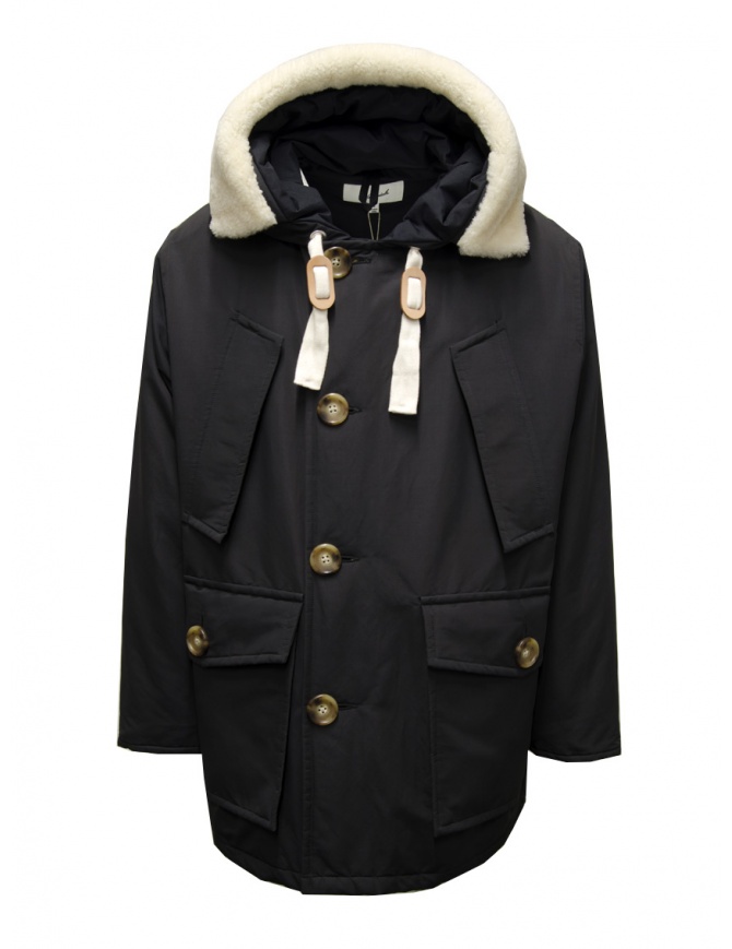 Woolrich Arctic Classic Fit Parka color carbone WJOU0160 CHARCOAL giubbini uomo online shopping