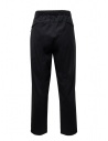 Goldwin pantaloni neri con pinces e fibbia di chiusurashop online pantaloni uomo