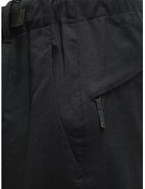 Goldwin black pants with pleats and buckle closure price