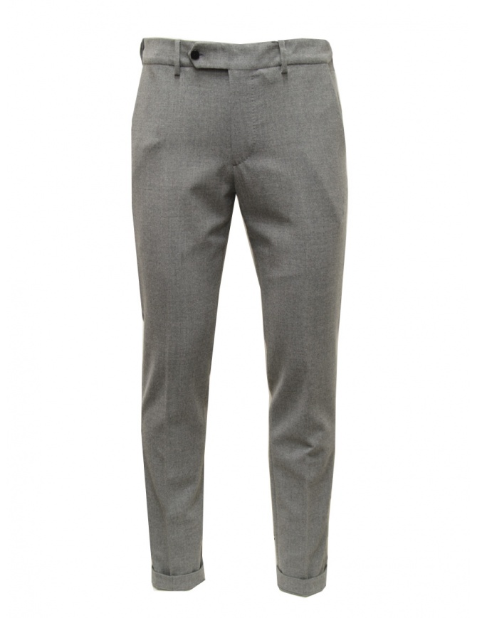 Cellar Door Paloma pantaloni grigi aderenti in lana PALOMA GREY 96 SW196 pantaloni uomo online shopping