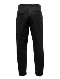 Cellar Door Leo T black trousers with buckles