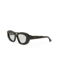 Kuboraum X23 TS tortoiseshell sunglasses with grey lenses