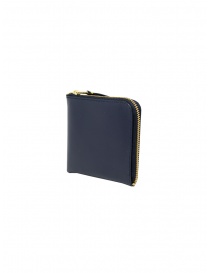 Comme des Garçons mini coin purse in blue leather price