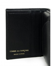 Comme De Garçons mini wallet in black leather