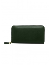 Comme des Garçons large wallet in green leather price