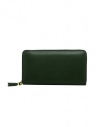 Comme des Garçons large wallet in green leather SA0111 BOTTLE GREEN price