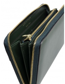 Comme des Garçons large wallet in green leather wallets buy online