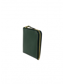 Comme des Garçons mini green leather coin purse online