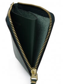 Comme des Garçons mini green leather coin purse wallets buy online