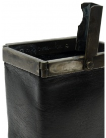 Carol Christian Poell mini coin purse in black leather buy online price