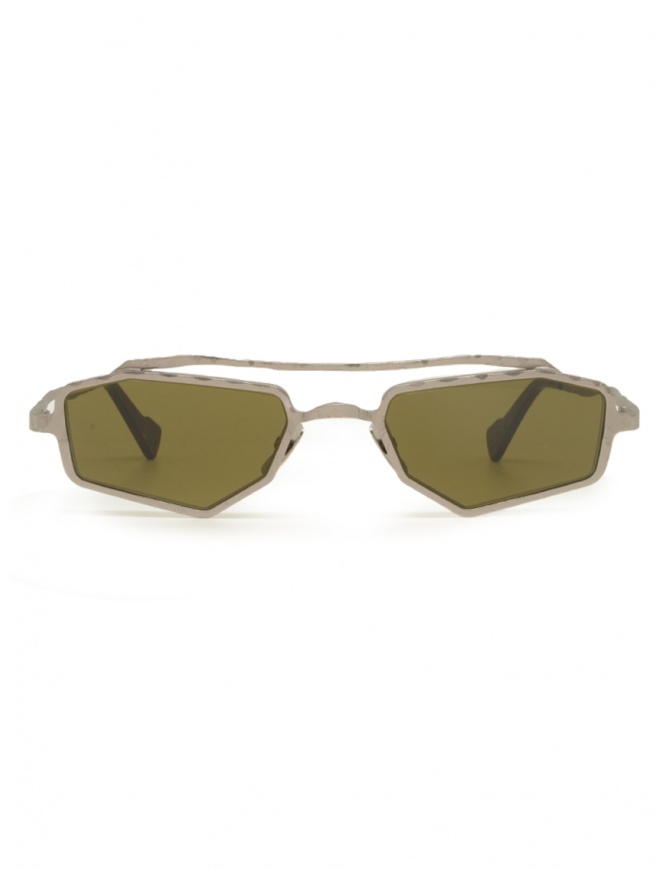 Kuboraum Z23 SM thin sunglasses in hammered metal Z23 51-20 SM BROWN glasses online shopping