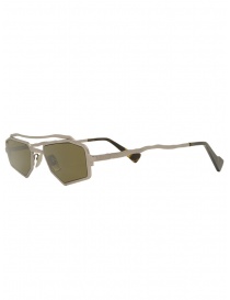 Kuboraum Z23 SM thin sunglasses in hammered metal buy online