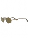 Kuboraum Z23 SM thin sunglasses in hammered metal shop online glasses