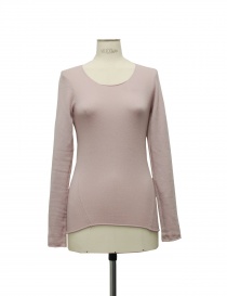 Women s knitwear online: LUC twisted ls pink sweater