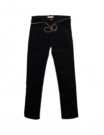 Mens trousers online: Homecore Alex Twill navy blue pants