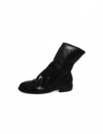 Black leather Guidi 698 boots