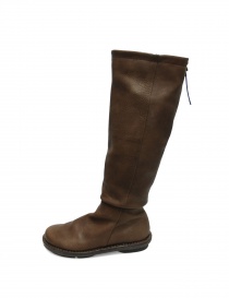 Khaki leather Trippen Urban boots