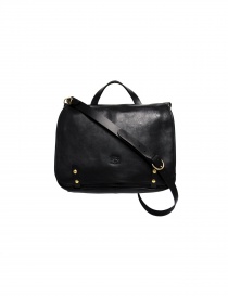 Trebbio  Men's briefcase in vintage leather color black – Il Bisonte
