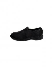 Black leather Guidi 109 shoes (female style)