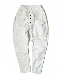 Pantaloni donna online: Pantalone bianco Kapital