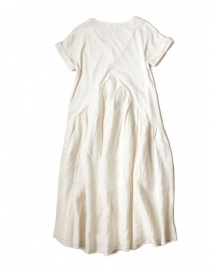 Kapital white cotton knee-length dress