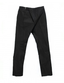 Mens trousers online: Carol Christian Poell Asymmetrical Breadstick trousers