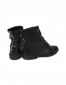 Black leather ankle boots 0X08A Guidi