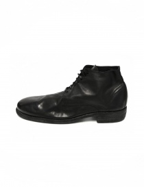 Black leather Guidi 994 shoes