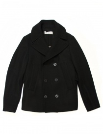 Mens coats online: Golden Goose Ian black coat