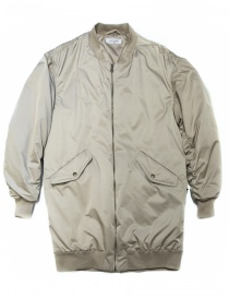 Womens jackets online: Fadthree padded jacket cream color