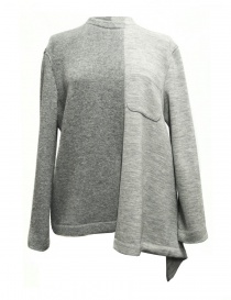 Women s knitwear online: Fad Three grey sweater