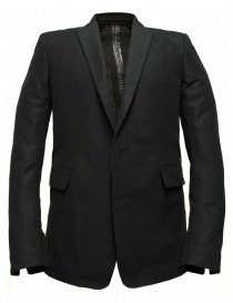 Mens suit jackets online: Carol Christian Poell Scarstitched black suit jacket