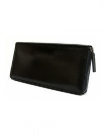 Ptah black navy leather wallet online
