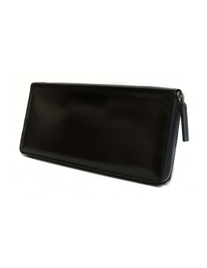 Ptah black navy leather wallet PT150503 NAVY wallets online shopping