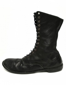 Guidi 212 black leather ankle boots