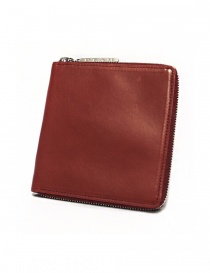 Wallets online: Ptah red leather card holder