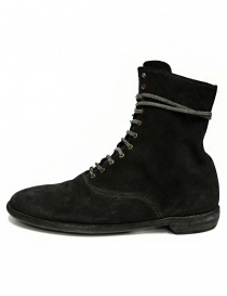 Guidi 212 black suede leather ankle boots