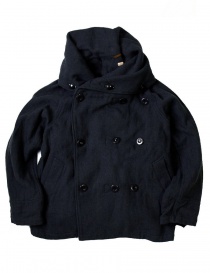 Womens jackets online: Kapital multi-purpose EK-395 Tri-P coat navy jacket