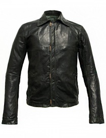 Mens jackets online: Carol Christian Poell Scarstitched 2498 kangaroo leather jacket